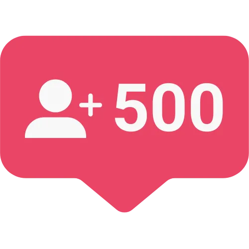 500 Seguidores